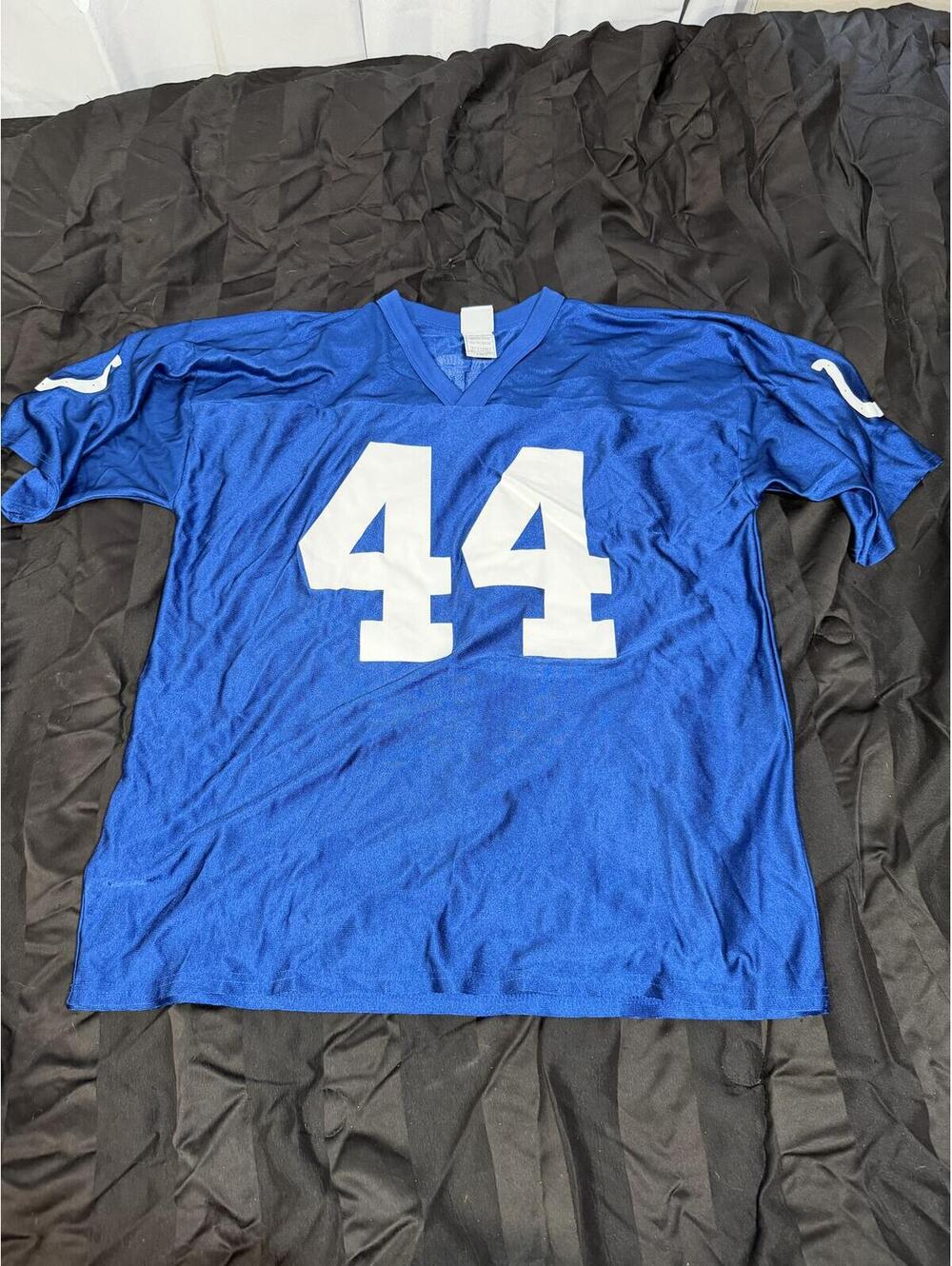 NFL Team Apparel Blue Football Jersey‎ #44 Clark XL